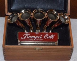 Trumpet call by Hohner, made in Germany
