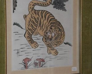 Original Tiger painting