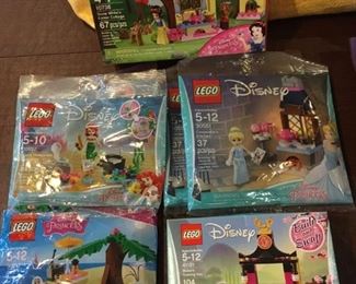 Disney Legos.  $5 - $10