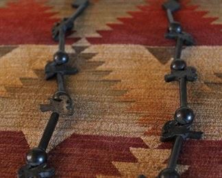 Native American Black Clay Fetish Necklace