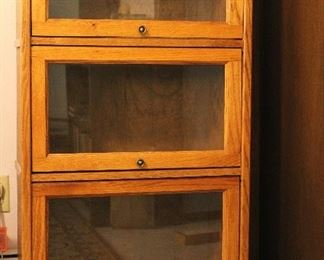 Vintage Barrister Bookcase (3-Section)