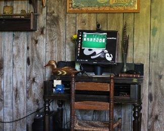 Antique Secretary Desk and E Machines Desktop Computer (Window 7 Works Perfectly READY TO USE)