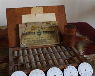 Antique Watchmaker Repair Set