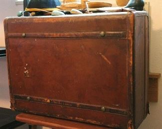 Antique Leather Suitcase