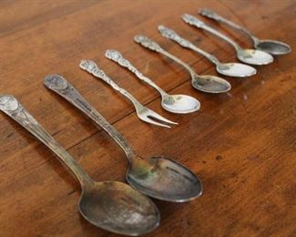 Antique and Vintage Collectors Spoons