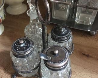 Vintage Condiment Set