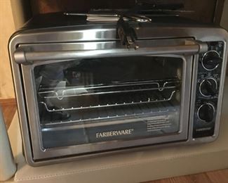 Farberwae Toaster Oven w/Rotisserie Attachments