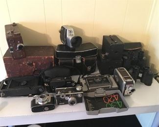 Vintage Cameras / Binoculars