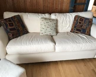 Quatrine Sofa/down cushions (please look online at the fabulous company)