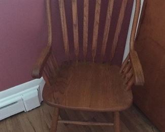 SOlid Oak chair