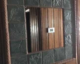 Gorgeous Motawi Tile mirror