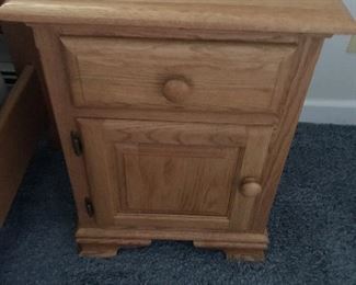 Oak night stand