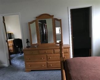 SOlid Oak Dresser