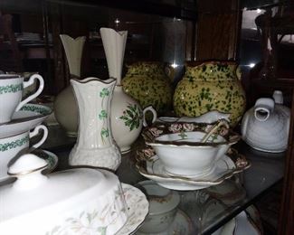 Belleek & Lenox Vases