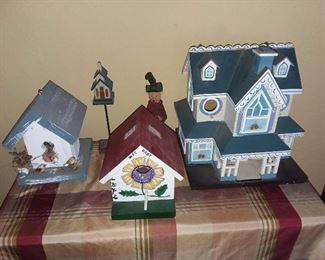 Birdhouse Collection (VICTORIAN BIRDHOUSE NOT AVAILABLE)