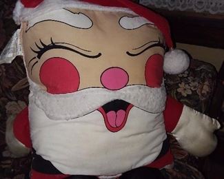 Vintage Santa Pillow People