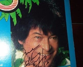 Don Ho Autographed Record Album