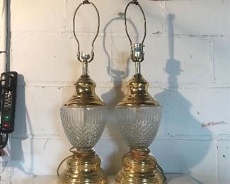 Vintage table lamps