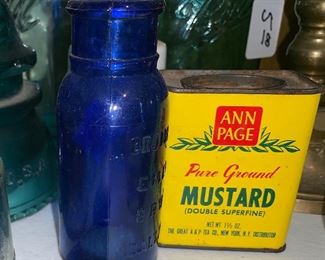 Vintage jars & tins
