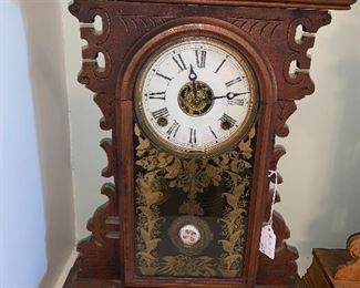 Beautiful detail in this mantel clock