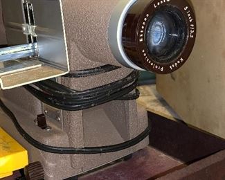 Slide projectors, one of many to choose from