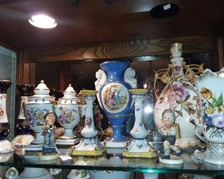 Assorted China & Hummel Figurines