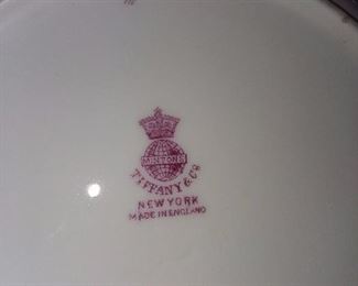 Tiffany & Co. Gold Trimmed Plates