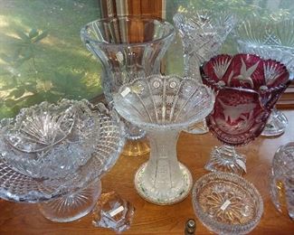 Assorted Crystal (Waterford, Shannon Crystal, Towle, Etc.)