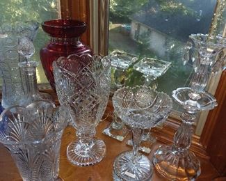 Assorted Crystal (Waterford, Shannon Crystal, Towle, Etc.)
