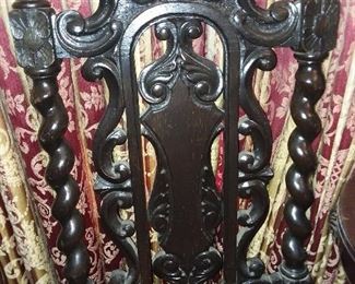 Baroque Style Carved Chair