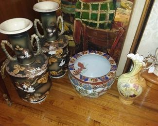 Asian Floor Vases & Planter