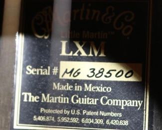Martin LXM guitar