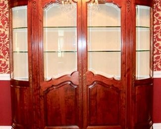 French Provincial-styles China Cabinet