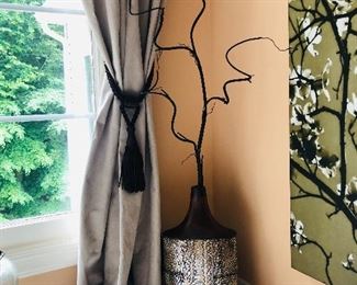 One of the many items available for accessorizing your room.  There are many valences and curtains that are custom made for sale as well.