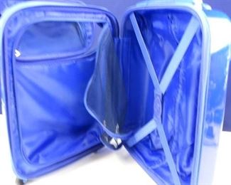 Heys Brand, Blue Rigid Body Rolling Carry On Suitcase