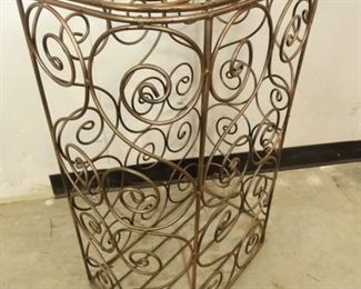 Ornate Metal StandHamper