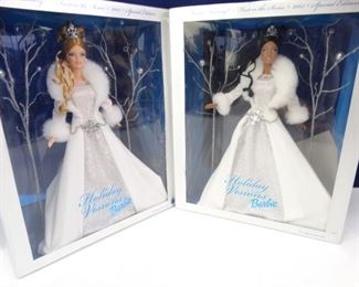 Winter Fantasy Holiday Visions Barbie Dolls (2)