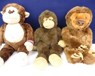 Plush Stuffed Monkey _ Sloth Toy Dolls (3)