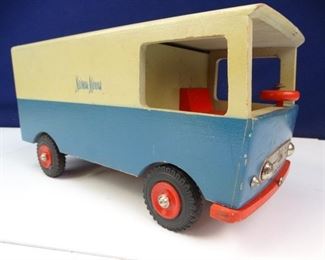 Vintage, Wooden Neiman Marcus Mercedes Truck