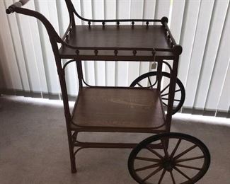 Heywood Wakefield teacart in excellent condition.