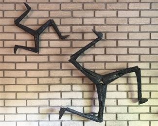 Original “Isle of Man” metal wall sculpture