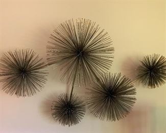 C. Jeré Bursts wall sculpture.  Approximately 41”W x 26”T x 8”D