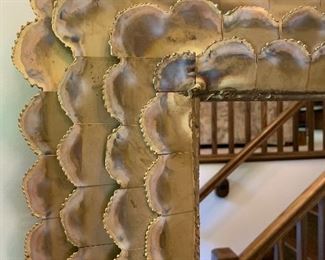 1970 C. Jeré hall mirror.  28”W x 36 1/2”T