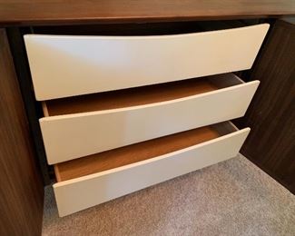 Vintage Dillingham walnut sideboard