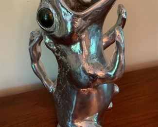 Vintage Arthur Court Frog Pitcher
