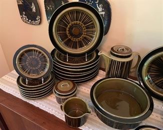 Incredible 58 piece set of vintage Arabia “Kosmos” designed by GOG