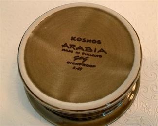 Incredible 58 piece set of vintage Arabia “Kosmos” designed by GOG