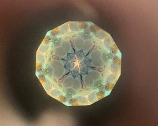 Three hand carved kaleidoscopes by Randy & Shelley Knapp, each is signed.  There is a large kaleidoscope collection at this sale!