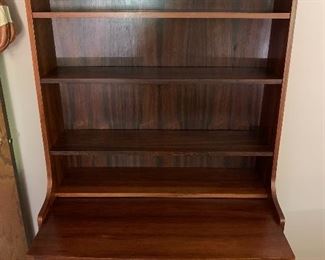 Johannes Sorth Danish Modern rosewood secretary cabinet 