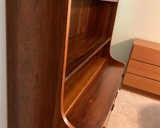 Johannes Sorth Danish Modern rosewood secretary cabinet 